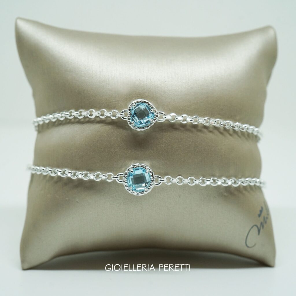Il bracciale in argento e gemma Miluna  è un’ottima idea regalo per un anniversa...