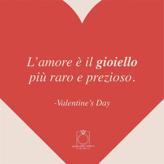 Happy Valentine’s Day 
 da Gioielleria Peretti #gioielleriaperetti #oreficieria ...