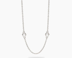 Catenina argento zirconi tiffany Mabina