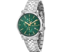 Orologio epoca slim verde cronografo Maserati