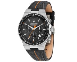 Orologio sfida cronografo nero Maserati